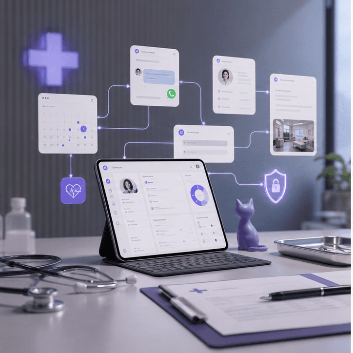 Clinic appointment automation visual