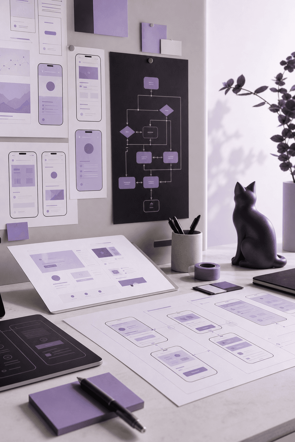 Original C4Tsite UX and UI strategy editorial visual